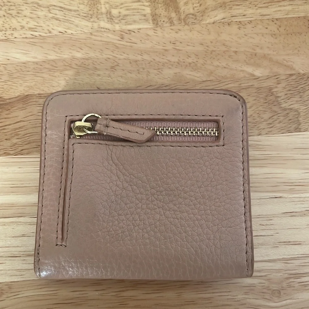 Fossil Sydney Bifold‎ Wallet Credit Card Case Leather Tan Camel 1954